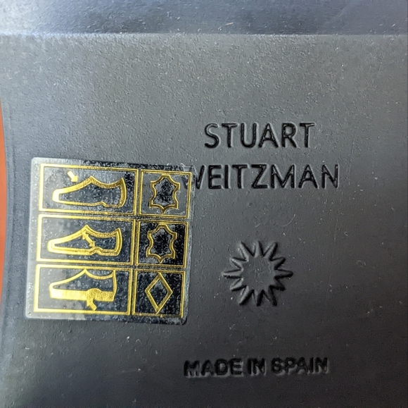 Stuart Weitzman Norah Smooth Calf Leather Boots 9 1/2 + Dust Bags New in Box❤️ - Picture 11 of 16